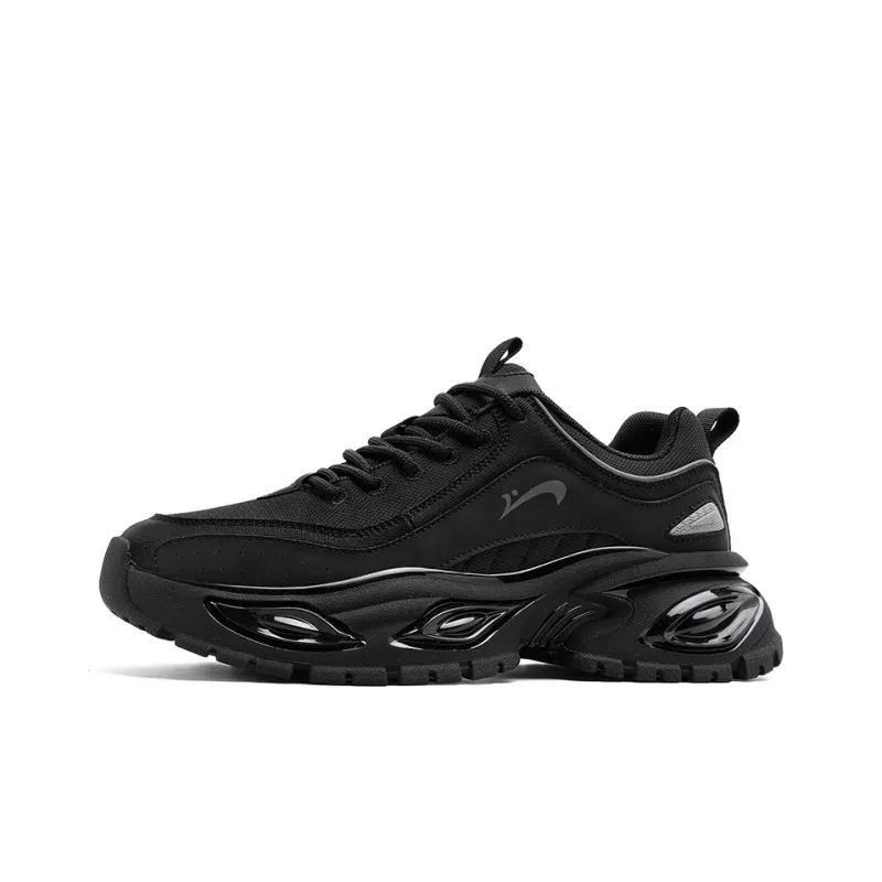 K bird Abrasion Resistant Lightweight Height Increasing Low Top Chunky Sneakers Men's-0
