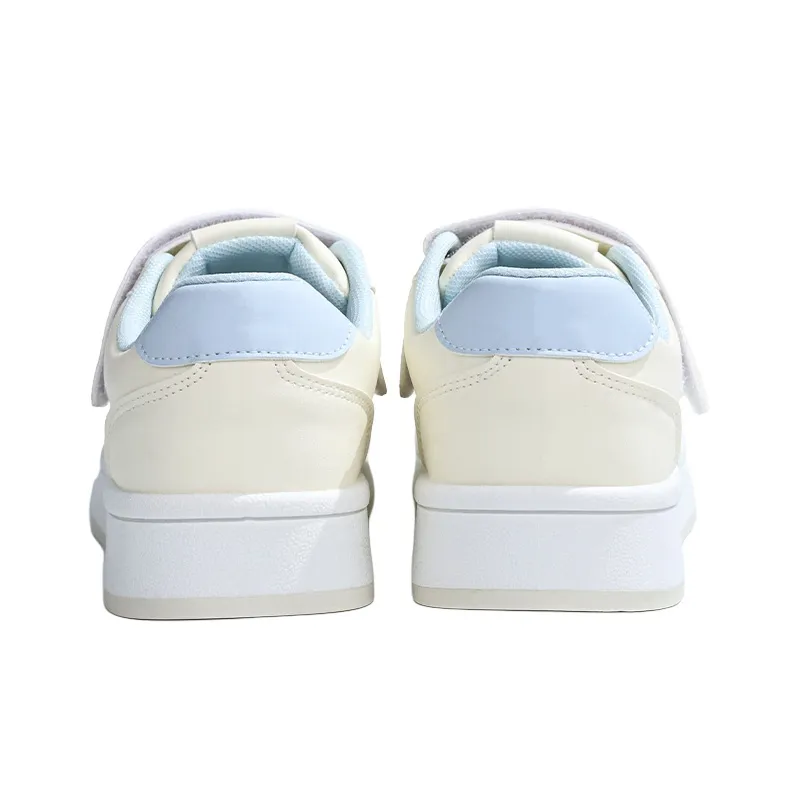 RENBEN Non slip Lightweight Low Top Skateboard Shoes Women's Beige Yellow-3