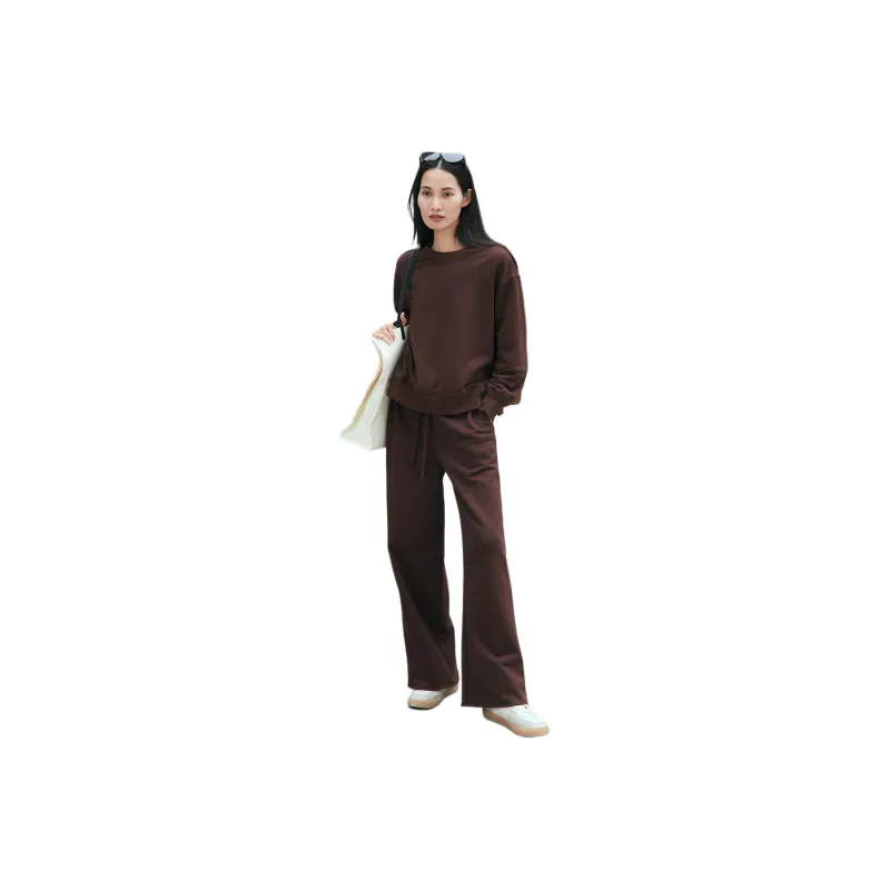 INSUN Casual Pants Women's Burgundy-2