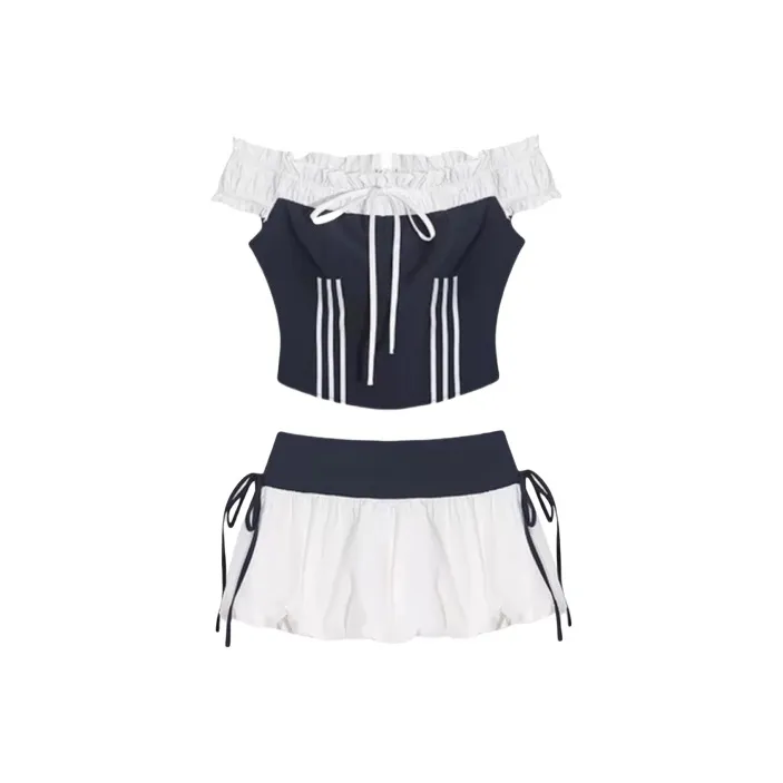 MA JOURNEE Two Piece Skirt Sets Women's-0