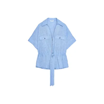 ZARA Shirts Women's Blue