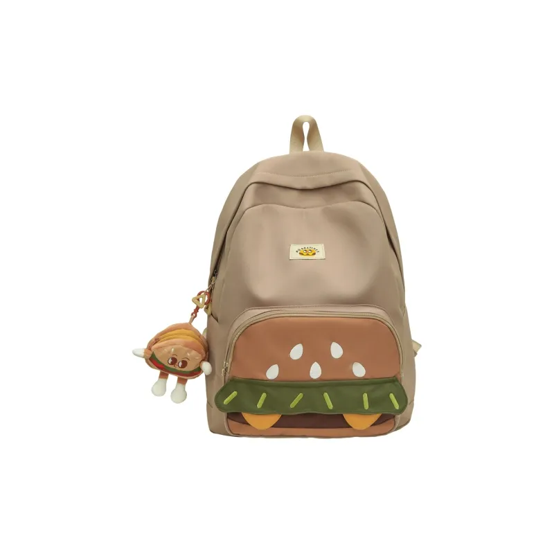 Teddy Bear Collection Nylon Backpack Regular Women's Multicolor-12