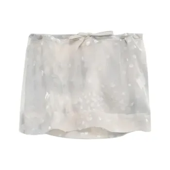 Paloma wool Casual Short Skirts Women's Light Gray