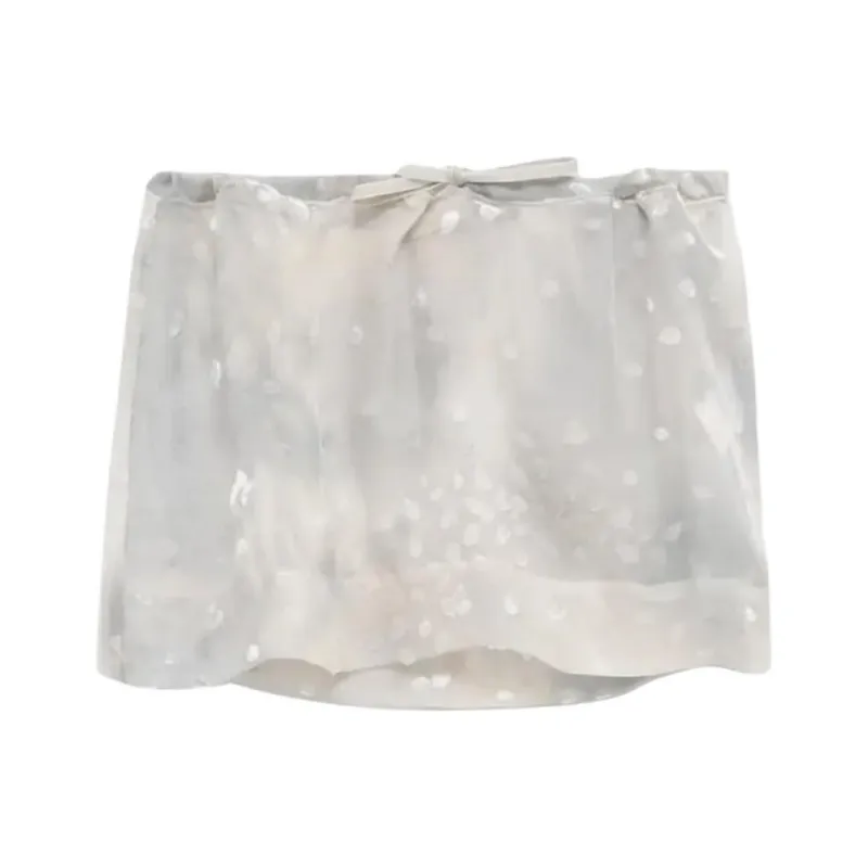 Paloma wool Silk blend Mini Skirt-0