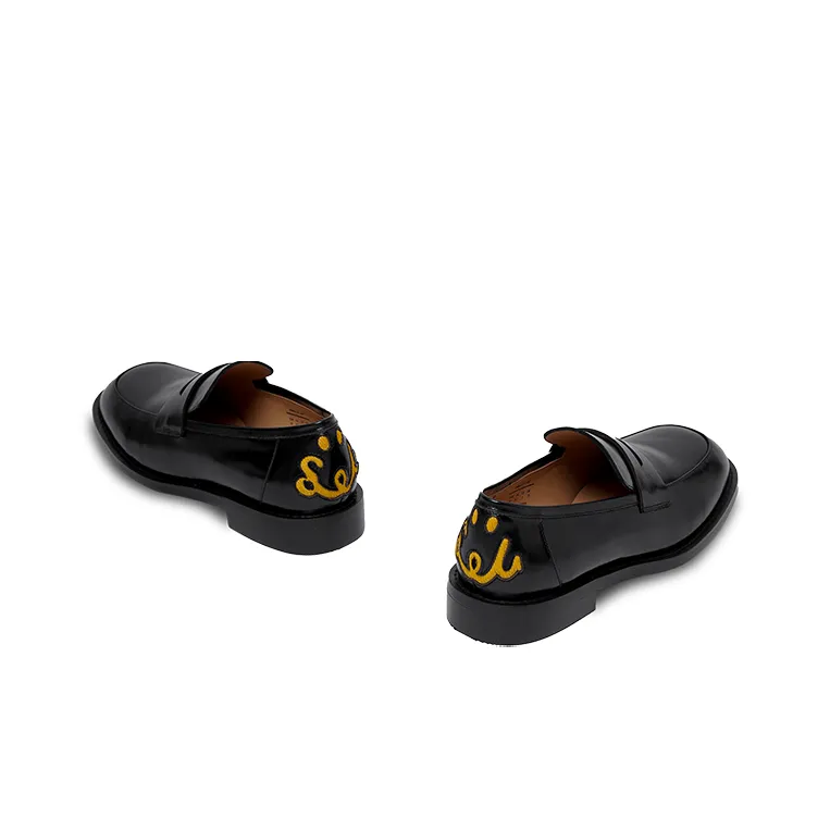 SYMBOLS OF LIGHT Loafers Men's Black-3