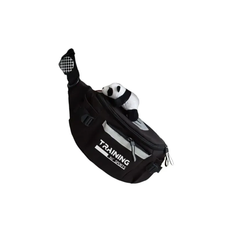 361° Nylon Fabric Bag Medium Size Unisex White-5