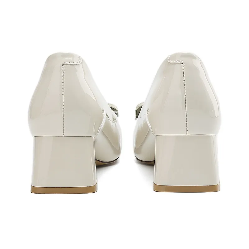 HLA Chunky Heel High Heels 5CM Women's-3