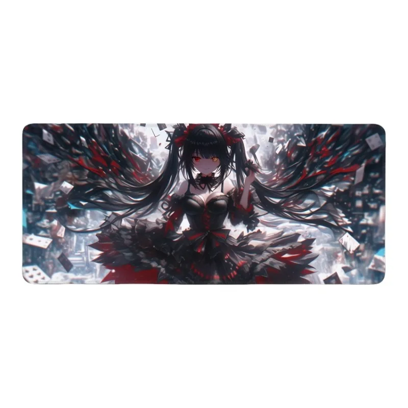 DANYIN Extra Large Date A Live Table Mats Esports Gaming Keyboard Pads Kurumi Tokisaki Anime Home Mouse Pads Mouse Pads-15