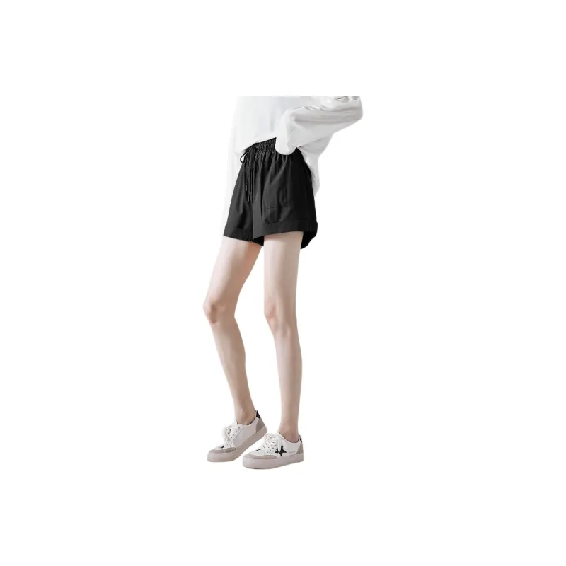 Tonlion Casual Shorts Women's-5