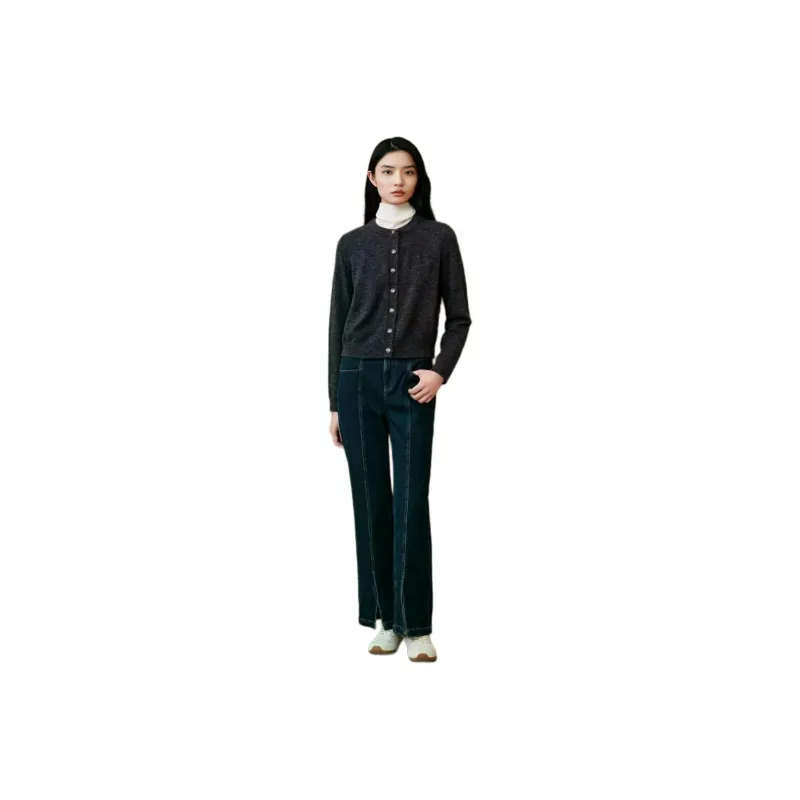 INSUN Knitwear Women's Dark Gray-1