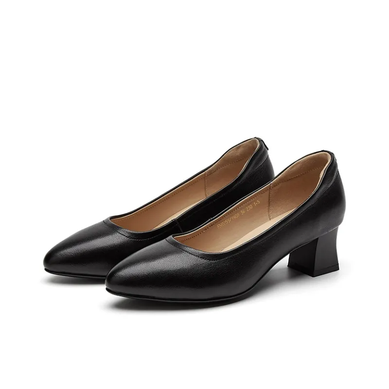 Rich Birds Chunky Heel High Heels Women's-2