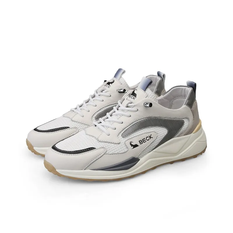 BECK Cushioning, Slip Resistant, Abrasion Resistant, Breathable, Lightweight Coverage Low Top Casual Shoes Unisex-2