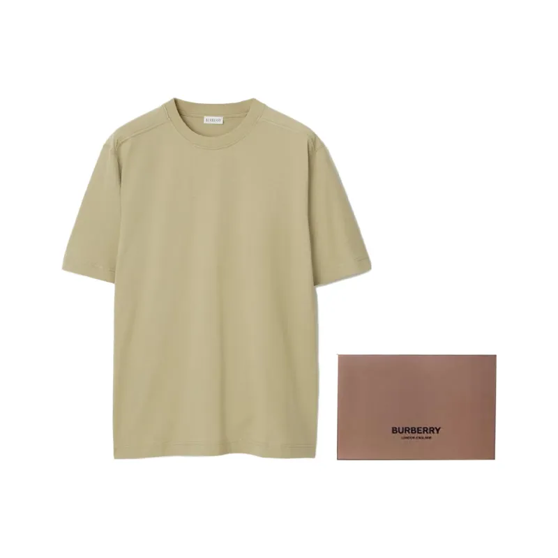 Burberry Short Sleeved Crewneck T Shirt-9