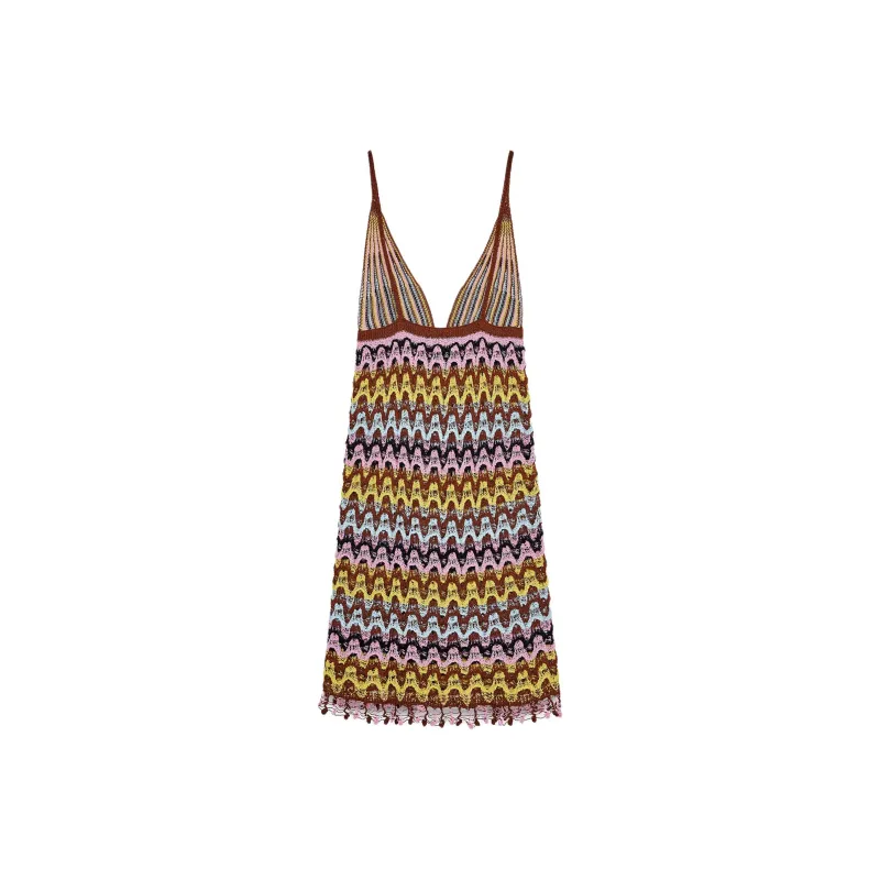 ZARA Slip Dresses Women's Multicolor-1
