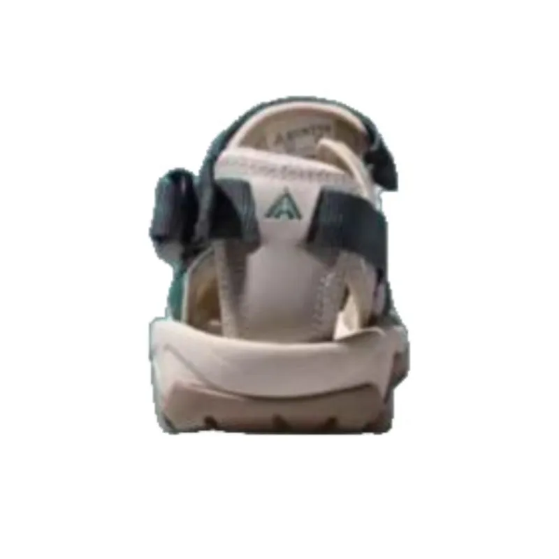 HUMTTO Beach Sandals Women's Beige Green-1