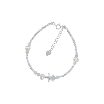 Heart Grass S925 Silver Bracelets Women's