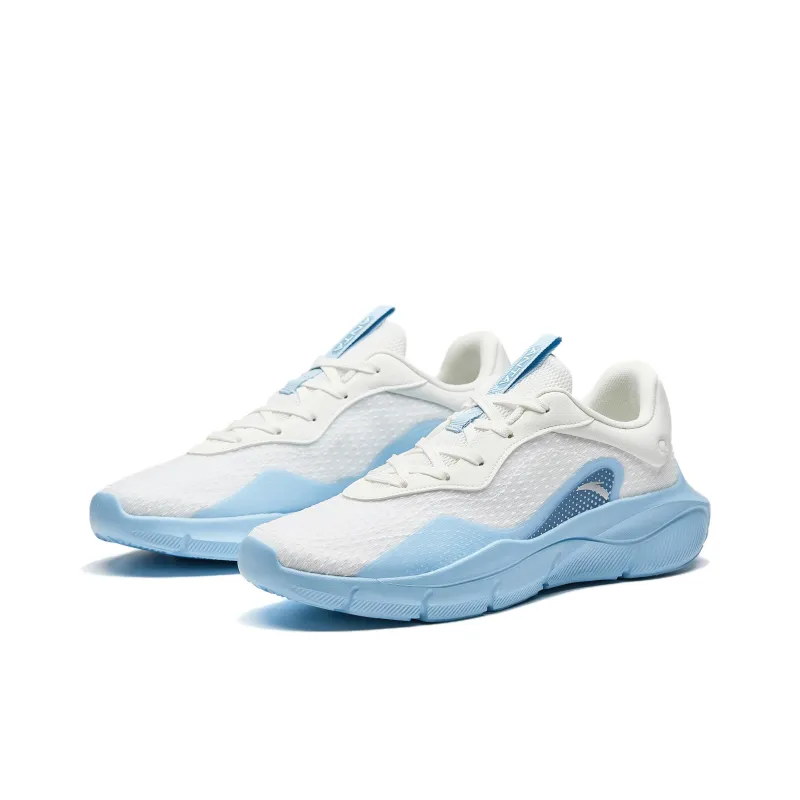 Anta Variety Training Collection Slip Resistant And Breathable Low Top Training Shoes Men's White Blue-3