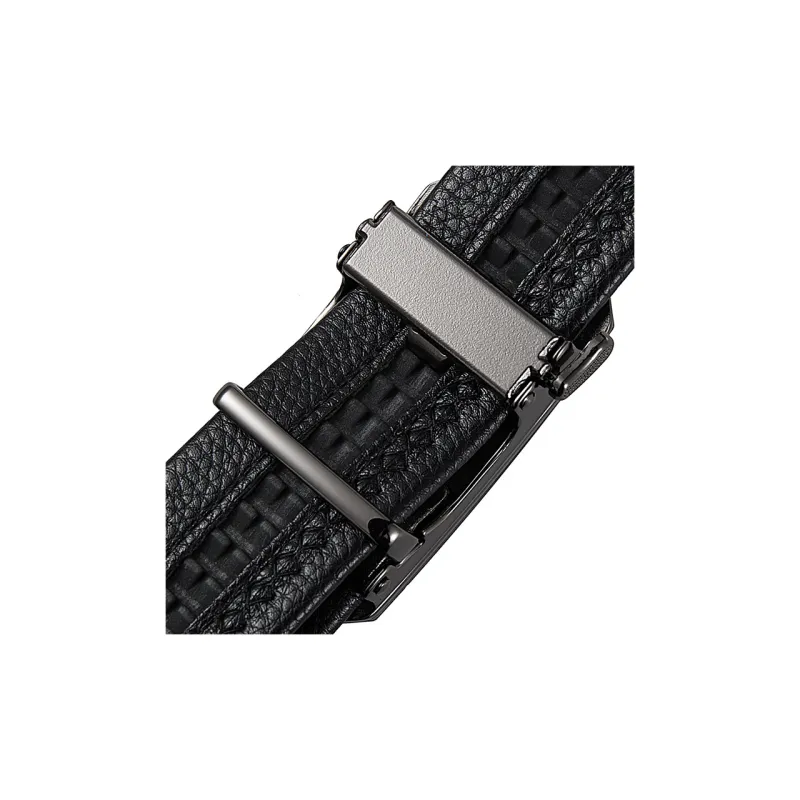 ROBINHOOD Top Grain Cow Leather Belts Men's Width 3.5CM-3