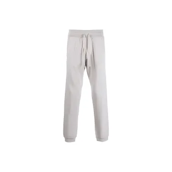 Ferragamo Knitted Sweatpants Men Gray