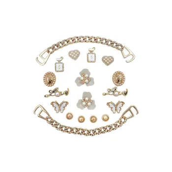 VERENA REINE Alloy Shoe Buckle Unisex