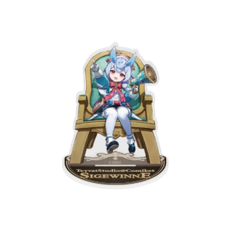 GenShin Teyvat Reflection Fun Shoot Collection Clorinde, Sigewinne, Pendant Merch Acrylic Stands-2