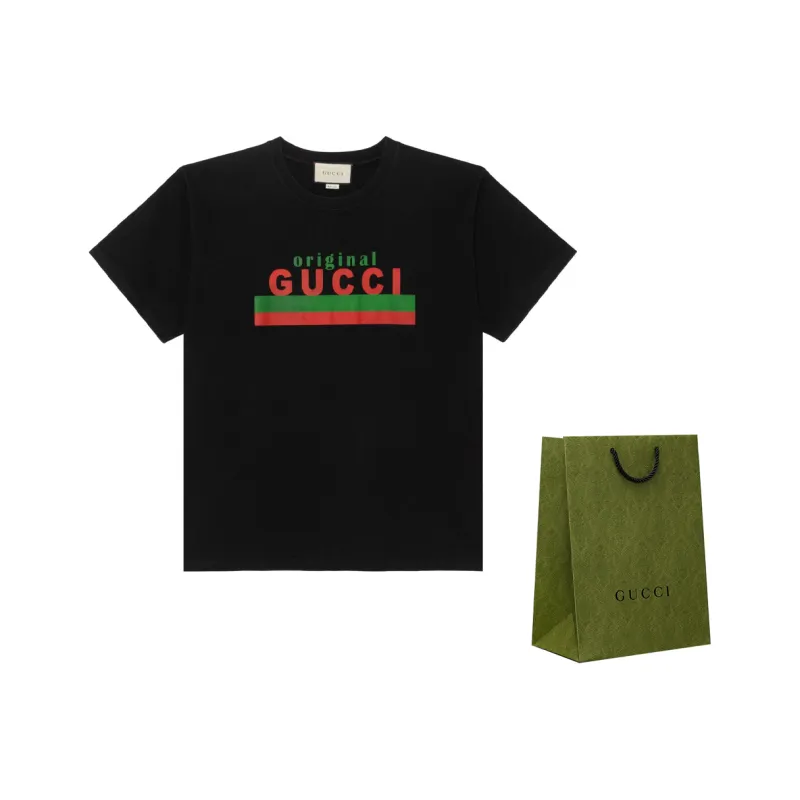 GUCCI Original GUCCI Printed T shirt-5