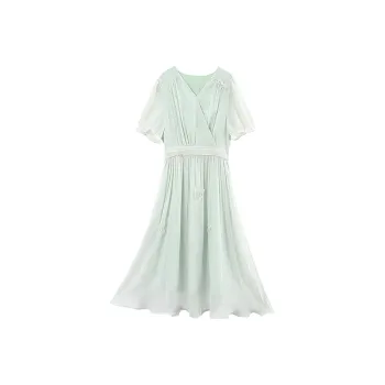 A Paradise For Awakening Short Sleeved Dress Women's