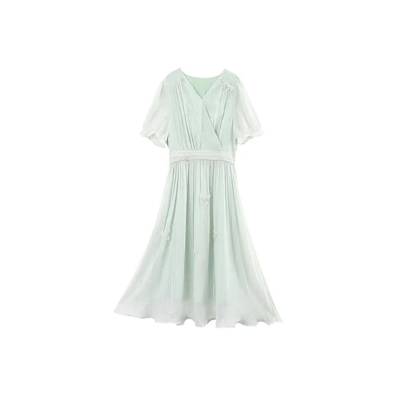 A Paradise For Awakening Short Sleeved Dress Women's-0