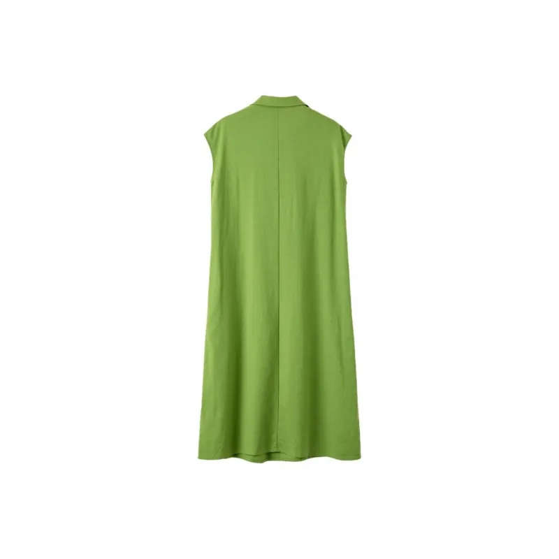 Late White Short Sleeved Dress Women's-1