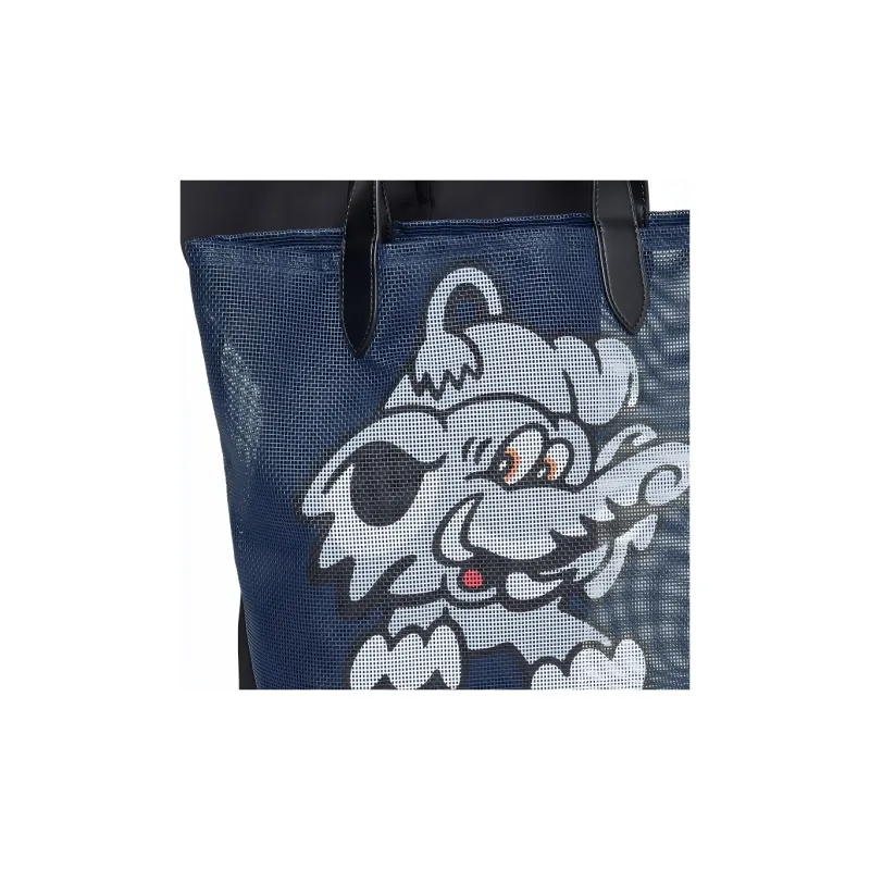 KENZO Play Graphic Printed Small Tote Bag-3