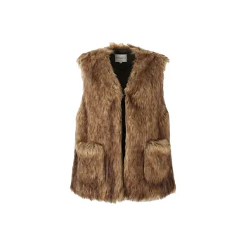 DIANA VEVINA Vests Women's Brown