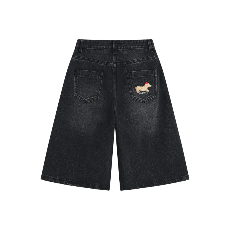 Être Par Lee Denim Shorts Unisex-5