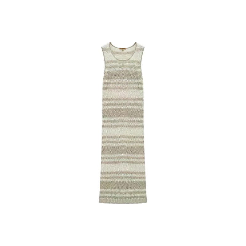 INSUN Sleeveless Dresses Women's Beige-0