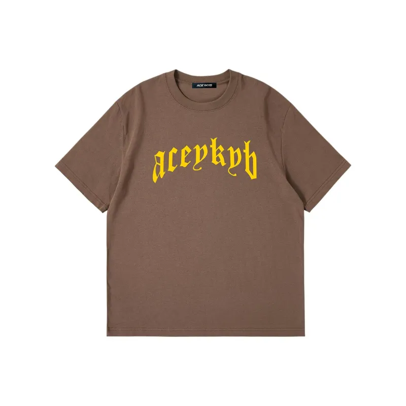 YK&YB T Shirts Unisex Brown-0