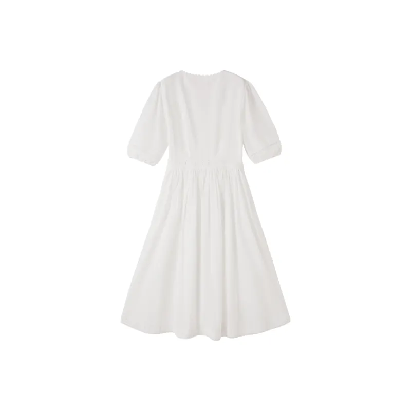 XIANGYING Short Sleeved Dress Women's-1