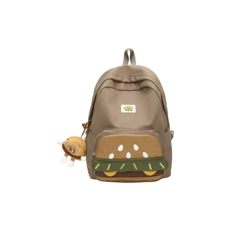 Teddy Bear Collection Nylon Backpack Regular Women's Multicolor-18