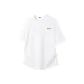 [7A Antibacterial & Breathable]White (B Good Luck Chest Logo _B Good Luck Back Logo)