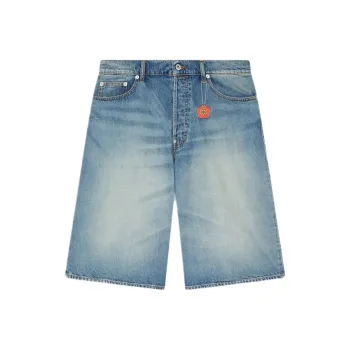 KENZO SS25 Denim Shorts Men's Blue