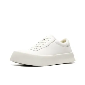 HD White Sneakers Slip Resistant, Abrasion Resistant, Lightweight Low Top Skateboard Shoes Men's White