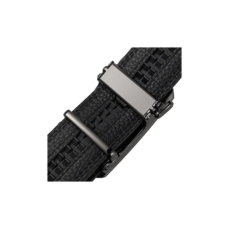 Yalu Top Grain Cow Leather Belts Men's Width 3.5CM-8