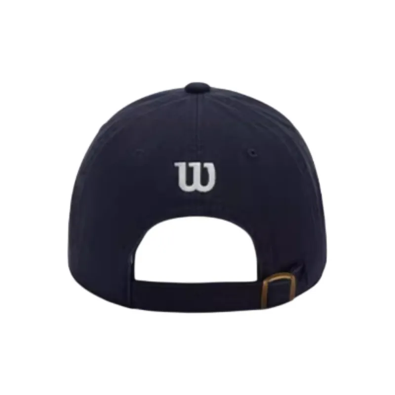 Wilson Cotton Baseball Caps Unisex Marine Blue-2