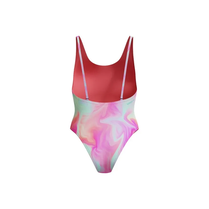 Speedo One piece Swimsuit Women's Coral Sand-1