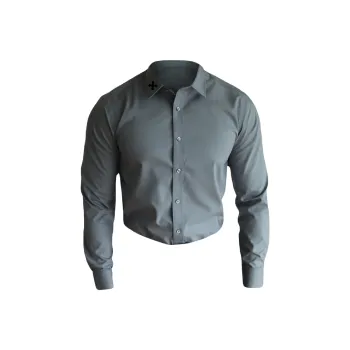 WALLPAINTER Shirts Men Gray Blue