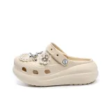 Beige[Floral Bowknot]