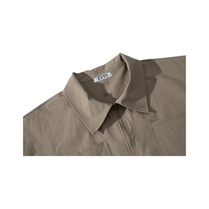EPTISON Short Sleeve Polo Shirts Unisex-13