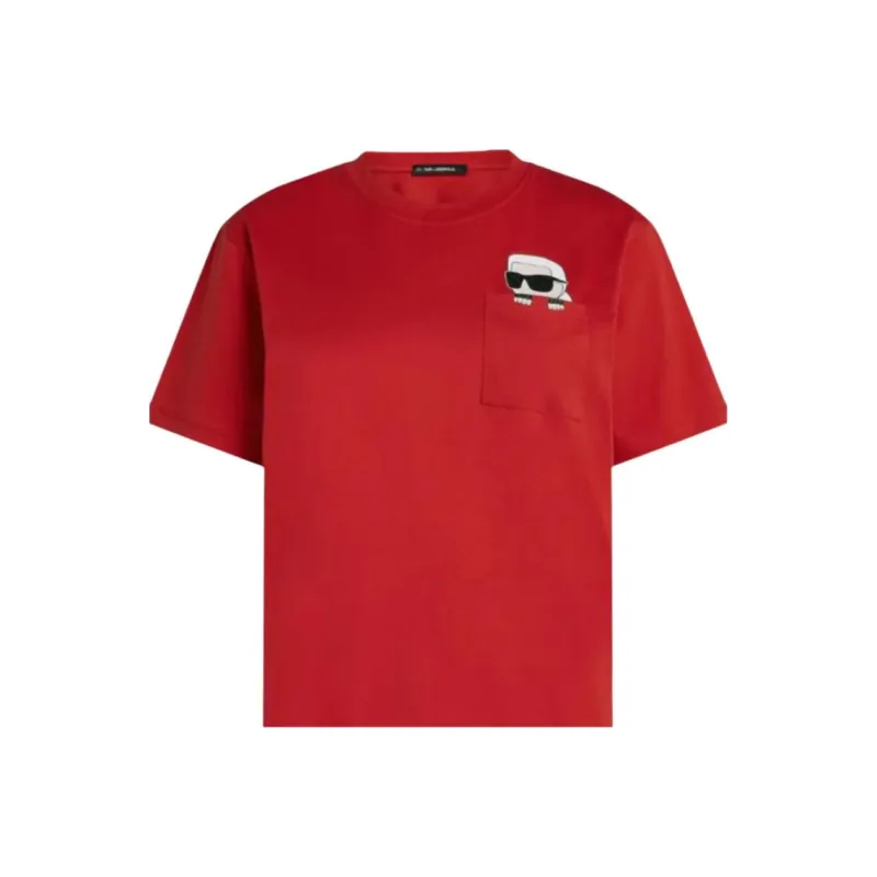 Karl Lagerfeld Ikon Rhinestone T shirt-2