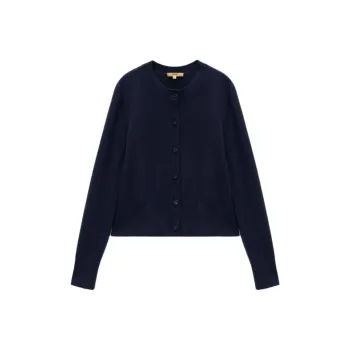 INSUN Cashmere Sweaters Women's Navy Blue