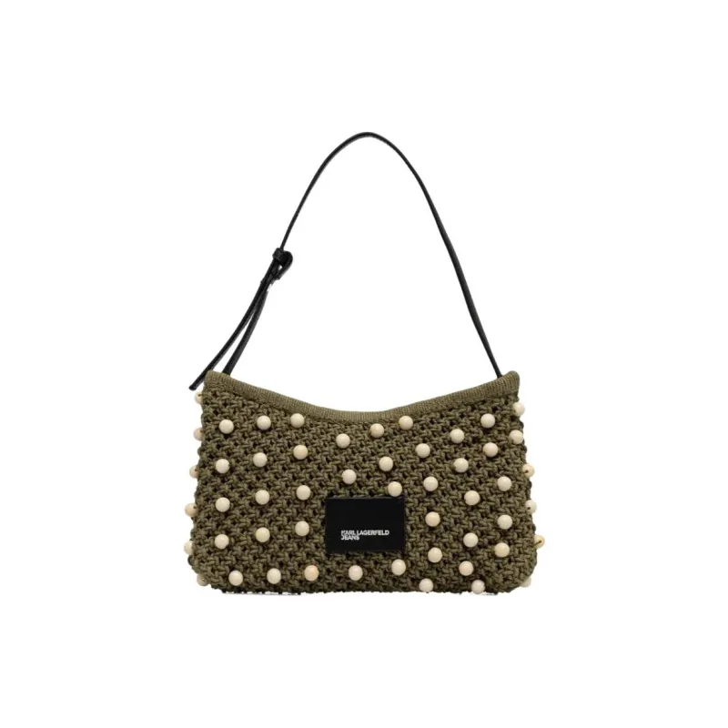 KARL LAGERFELD / Karl Lagerfeld Jeans Beaded Tote Bag-0
