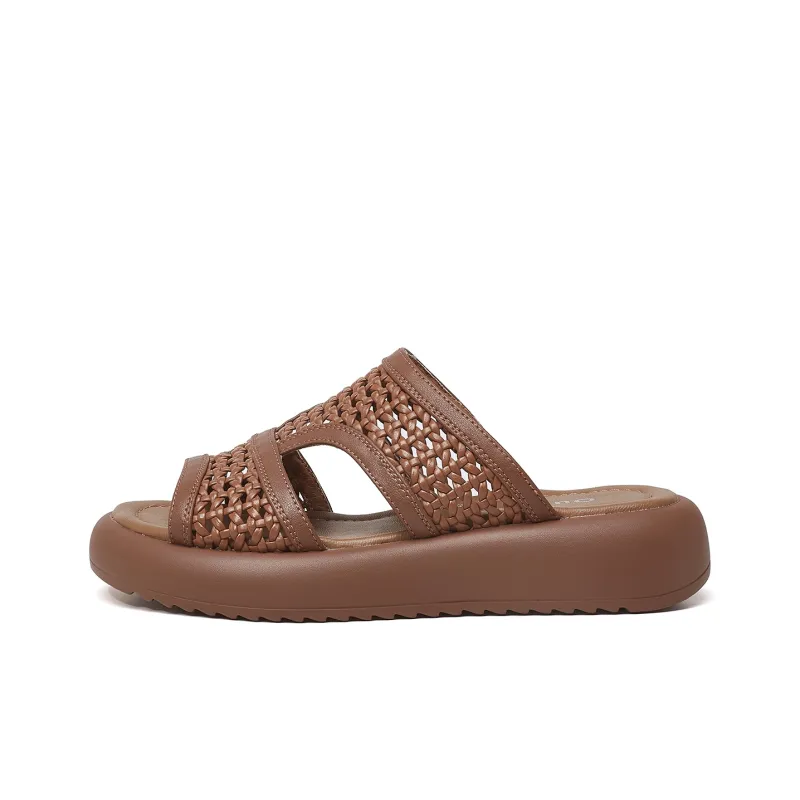 OULISASI Quiet Slide Slippers Women's-5