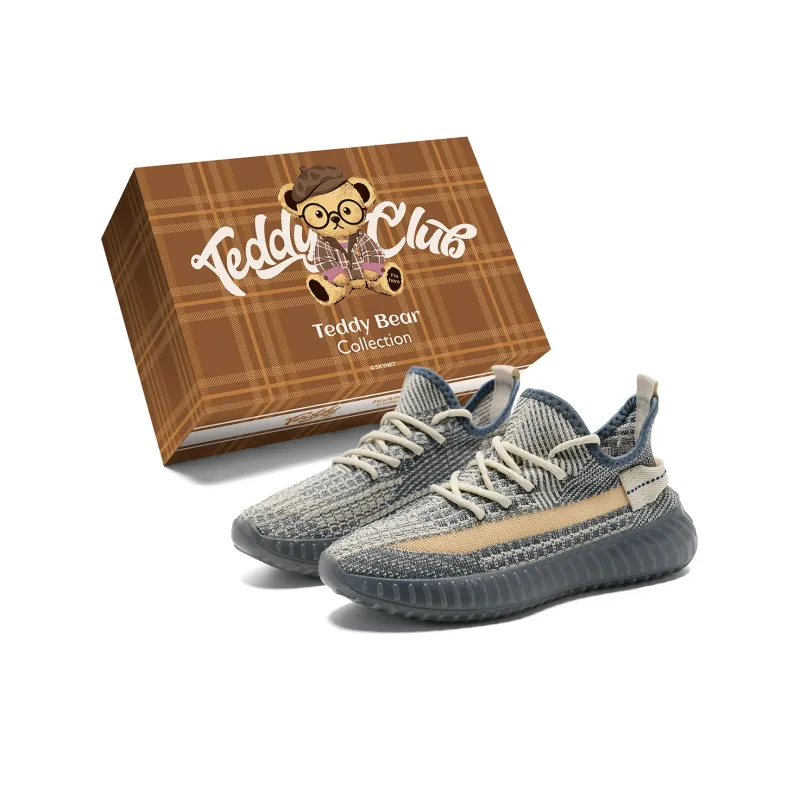 Teddy Bear Collection Cushioning, Slip Resistant, Breathable, Lightweight Low Top Casual Shoes Unisex-49